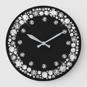 Relógio Grande Infinidade do diamante