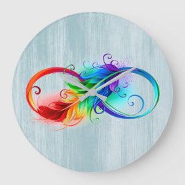 Relógio Grande Infiniti Feather