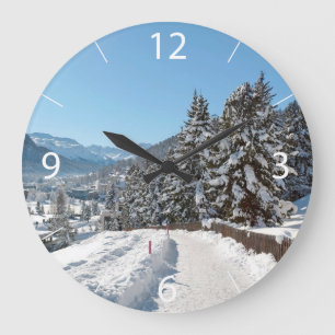 Relógio Grande Inverno em St. Moritz