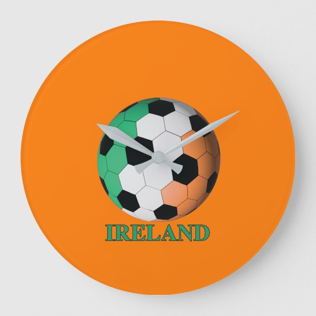 Relógio Grande Ireland soccer (Frente)