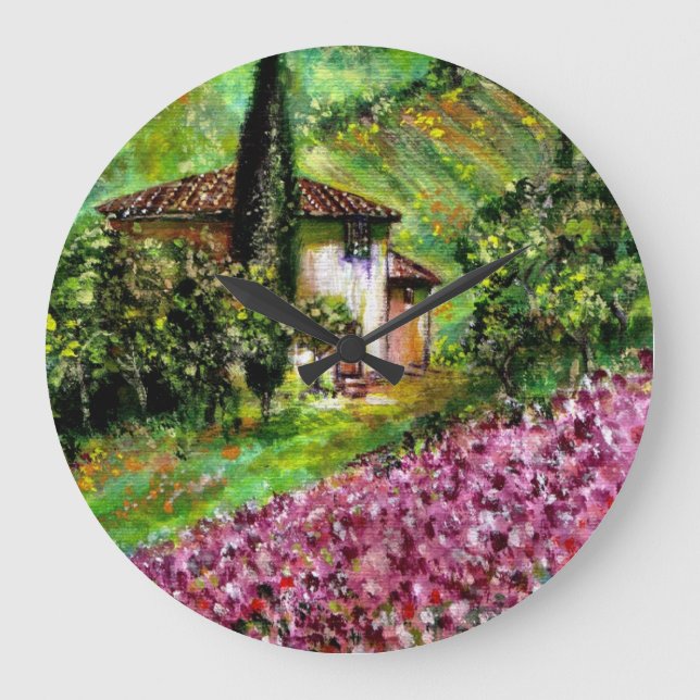 RELÓGIO GRANDE IRISÕES NA TUSCÂNIA (Frente)