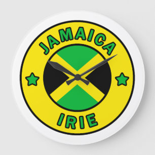 Relógio Grande Jamaica Irie