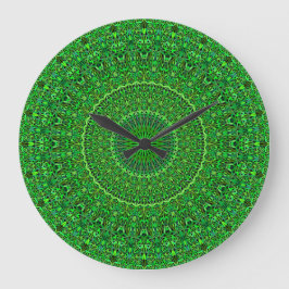 Relógio Grande Jardim Florestal Espiritual Mandala