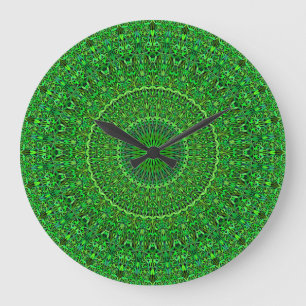 Relógio Grande Jardim Florestal Espiritual Mandala