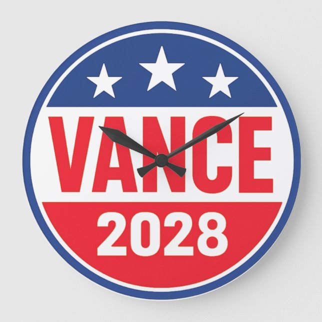 Relógio Grande JD Vance 2028 (Frente)