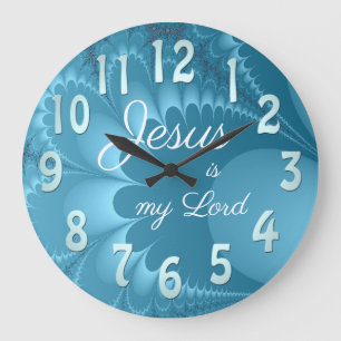 Relógio Grande Jesus é meu Senhor