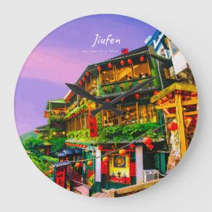 Relógio Grande Jiufen, Taiwan - Antiga Casa de Chá