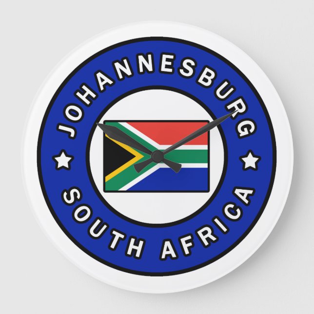 Relógio Grande Joanesburgo África do Sul (Frente)