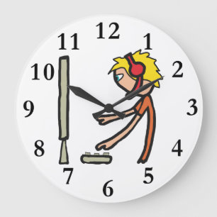 Relógio Grande Jogador de esportes