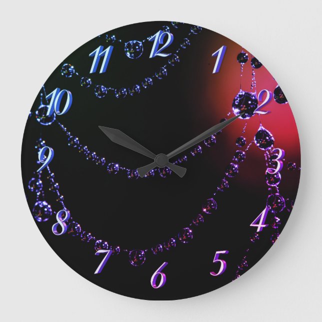 Relógio Grande Joias de teia (Frente)