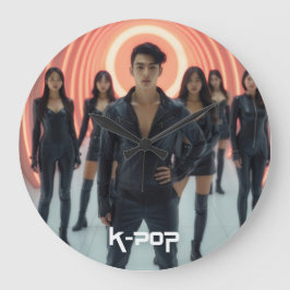 RELÓGIO GRANDE K-POP