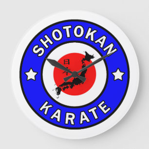 Relógio Grande Karaté de Shotokan