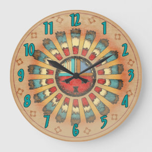 Relógio Grande Katsina emplumou-se Sun enfrenta