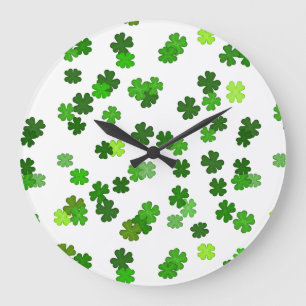 Relógio Grande Kelly green “Shamrocks Falling”