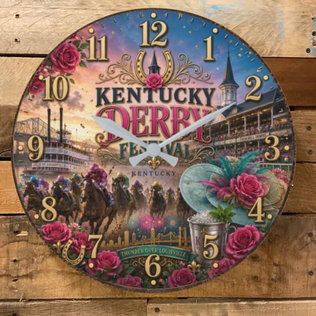 Relógio Grande Kentucky Derby Festival (Criador carregado)