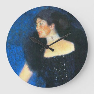 Relógio Grande Klimt Retrato da Rosa von Rosthorn-Friedmann