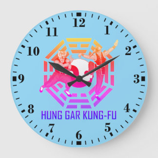 Relógio Grande Kung-Fu Hung Gar
