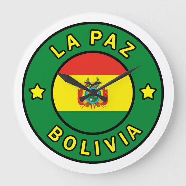 Relógio Grande La Paz Bolívia (Frente)