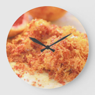 Relógio Grande Laranjas sanguíneas de Citrus Juicy e Zest