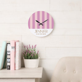 Relógio Grande Lavandas Coloridas, Colores, Colores, Colores, Tir