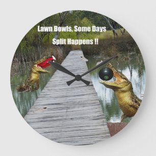 Relógio Grande Lawn Bowls - A Divisão Da Austrália Acontece, Gran