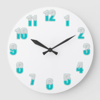 Relógio Grande Legal e engraçada, grande e meio-cheio de números