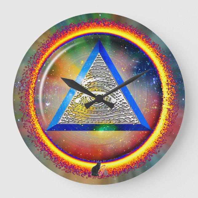 Relógio Grande Lens Of Providence Wall Clock (Frente)