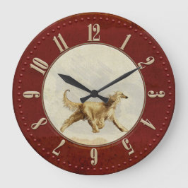 Relógio Grande Lévrier afghan aux allures