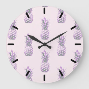 Relógio Grande Lilac