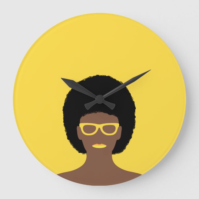 Relógio Grande Linda Mulher (Frente)