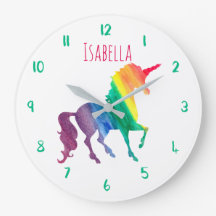 Linda Rainbow Unicorn Personalizado Kids Girly