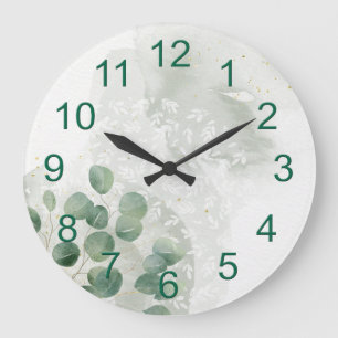 Relógio Grande Lingueiro Rústico Desenho Doméstico Grande Reló