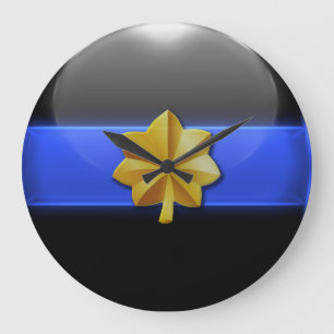 Relógio Grande Linha Azul Thin - Major Insignia Policial