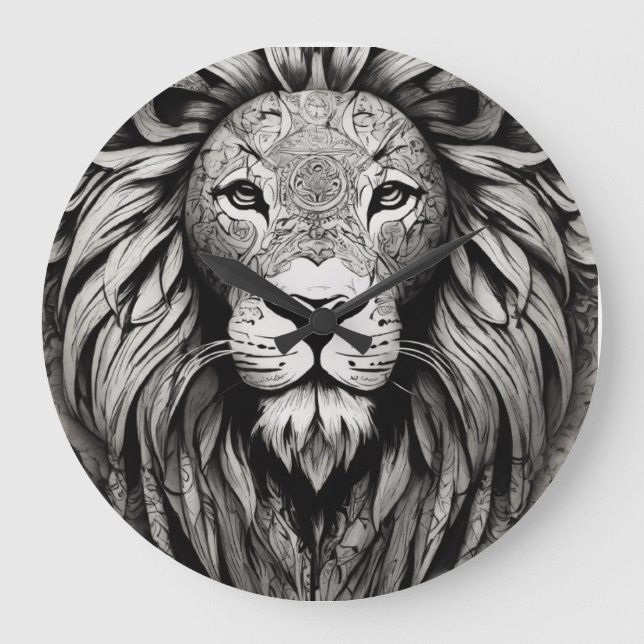 RELÓGIO GRANDE LION WATCH (Frente)