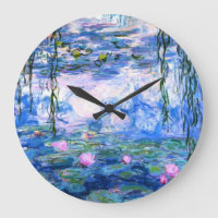 Lírios de Água Rosa Monet