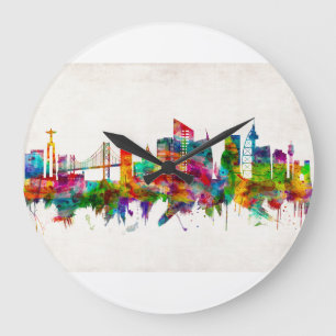 Relógio Grande Lisboa Portugal Skyline