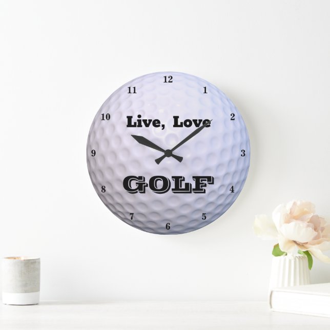Relógio Grande Live, Love GOLF (Lar)