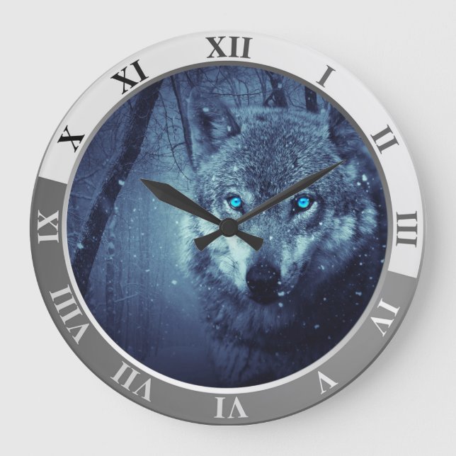Relógio Grande Lobo (Frente)