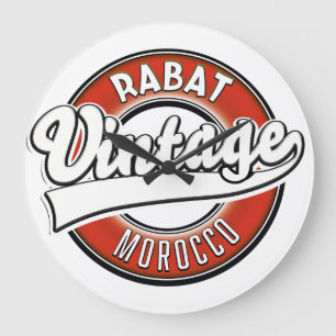Relógio Grande Logo da safra Rabat morocco