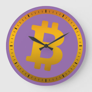 Relógio Grande Logotipo de placa gráfica Bitrate, parede de escri