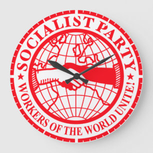 Relógio Grande Logotipo oficial da S.P.U.A. Bloqueio de Parede