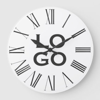 Relógio Grande Logotipo Personalizado de Empresa ou Negócio em Br