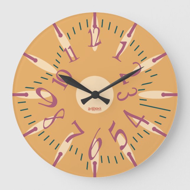 RELÓGIO GRANDE LOVE ART KLOCK DEFORMED DAKILIANO BY MASANSER (Frente)