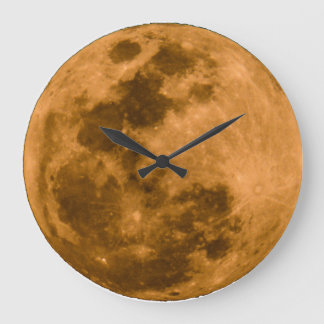 Relógio Grande Lua cheio
