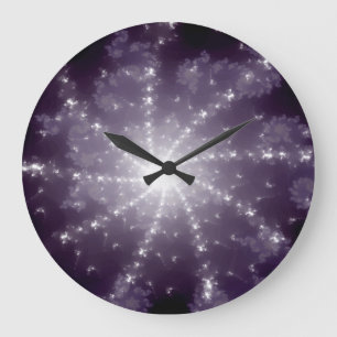 Relógio Grande Luz brilhante no final do túnel