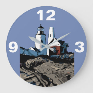 RELÓGIO GRANDE LUZ DO PONTO PEMAQUID