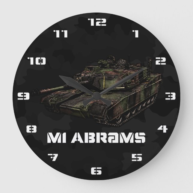Relógio Grande M1 Abrams (Frente)