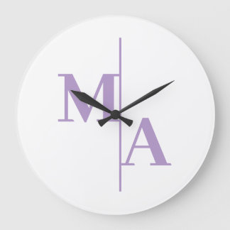 Relógio Grande M & A Clock