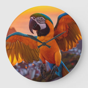 Relógio Grande Macaw