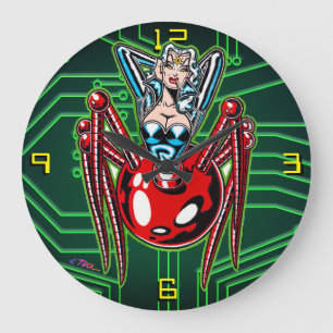 Relógio Grande Madam Mechanism™/Mecha Aranha